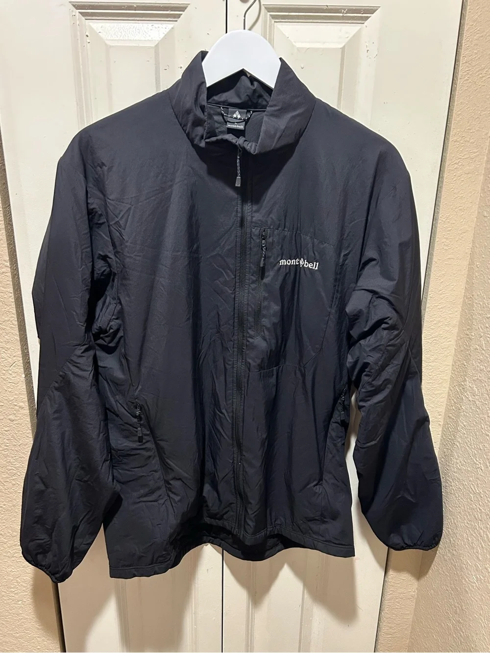 Montbell Men’s Light Shell Outer Jacket Black , M/L